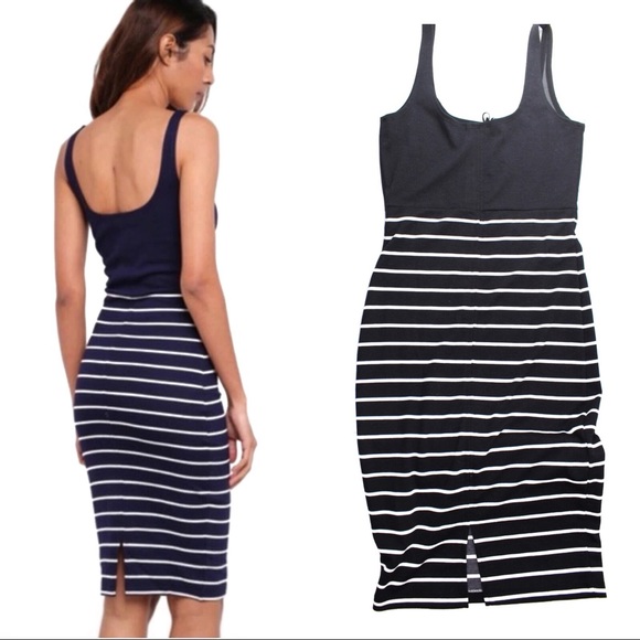 Cotton On Kimi Scooped Bodycon Midi Dress S - Picture 5 of 8